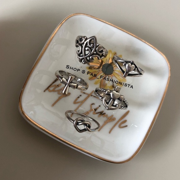 James Avery 4 piece Ring Bundle sterling silver - Picture 3 of 4